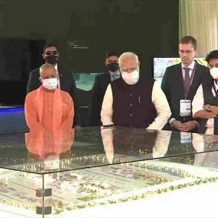 Jewar airport Noida Narendra Modi will lay the foundation stone